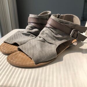 Grey Blowfish Sandals